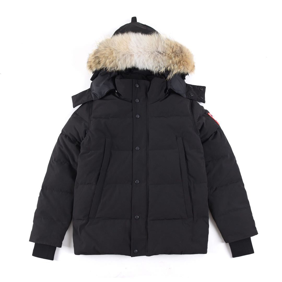 Mens Black Jacket - “Goose WDM”
