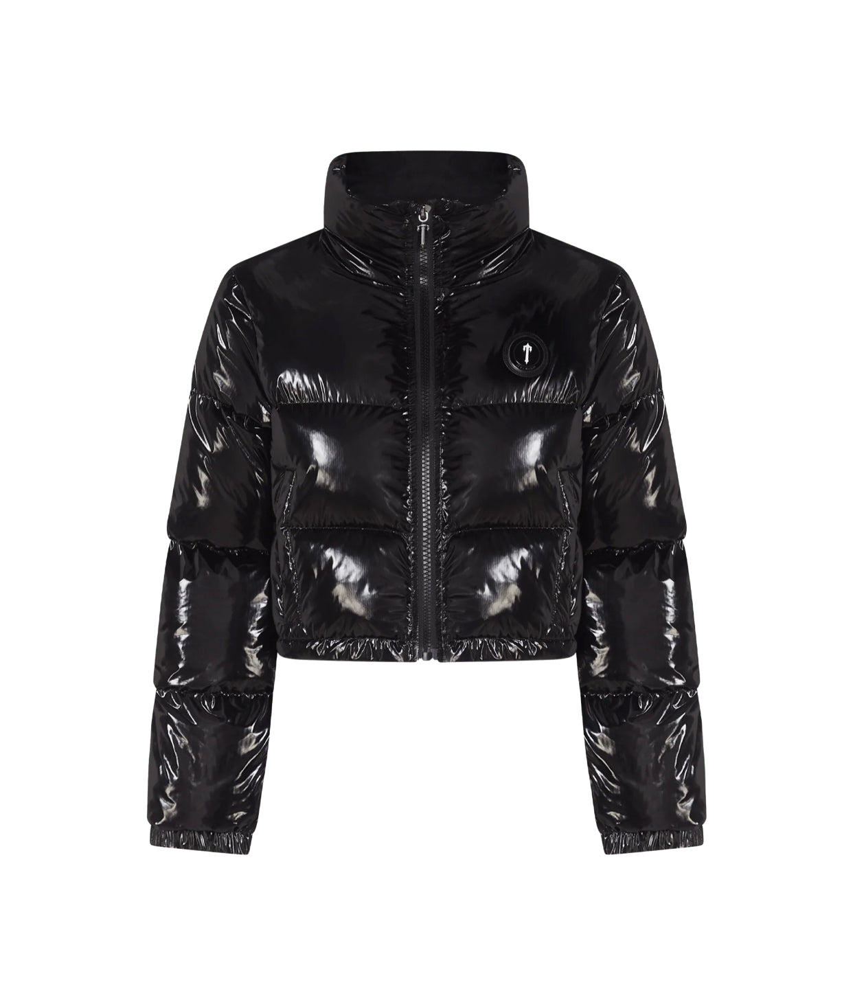 Trpstr Women’s Shiny Irongate Hooded Puffer Jacket