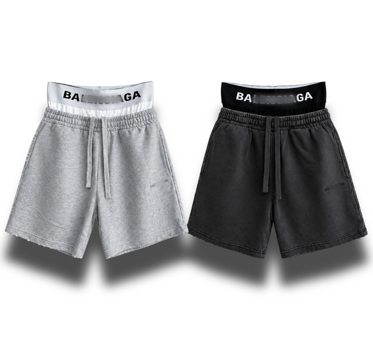 Mens Double Waist Shorts - BALE