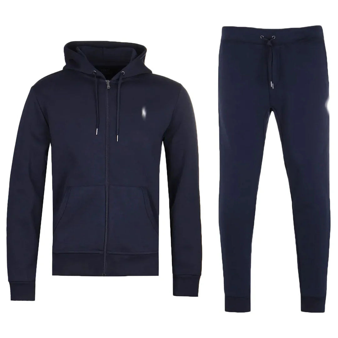 Polo Tracksuit - Navy