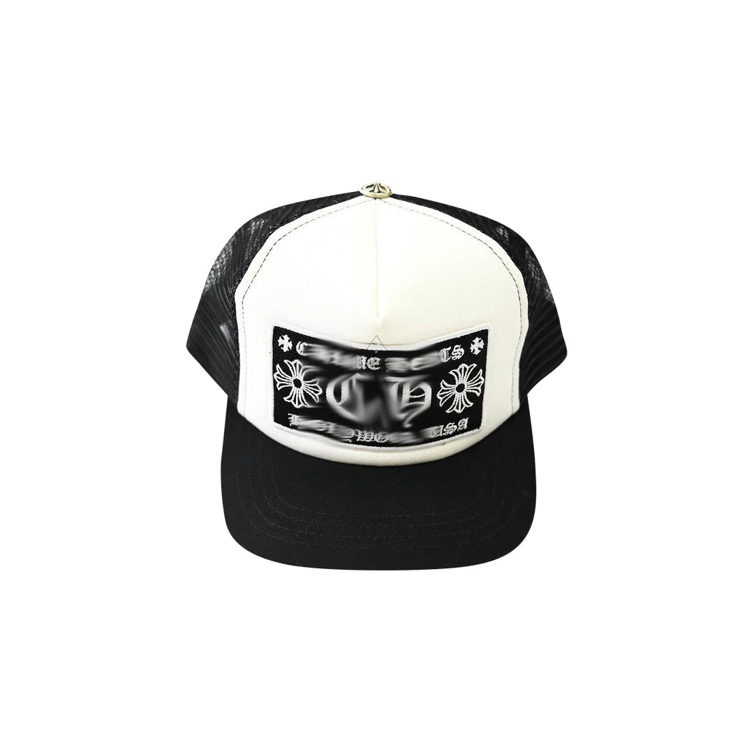 Chrome Hat - Black/White