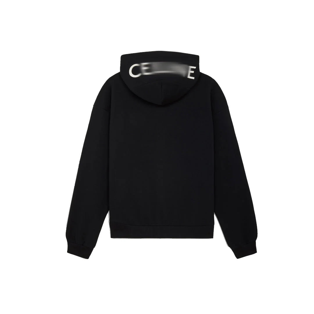 Mens Zip Hoodie “C*line” - Black