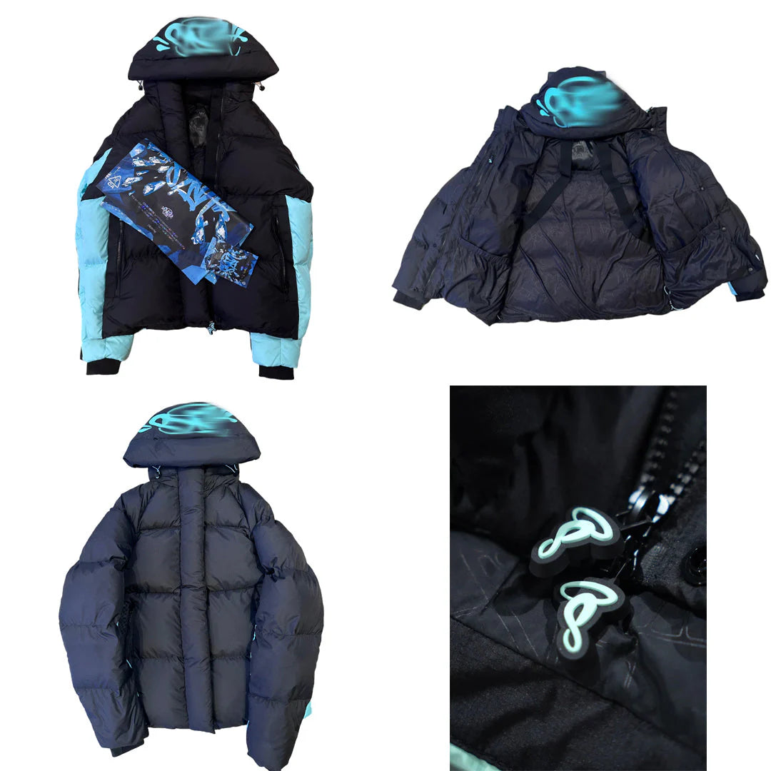 Mens Syna Wrld Puffer Jacket - Tiffany