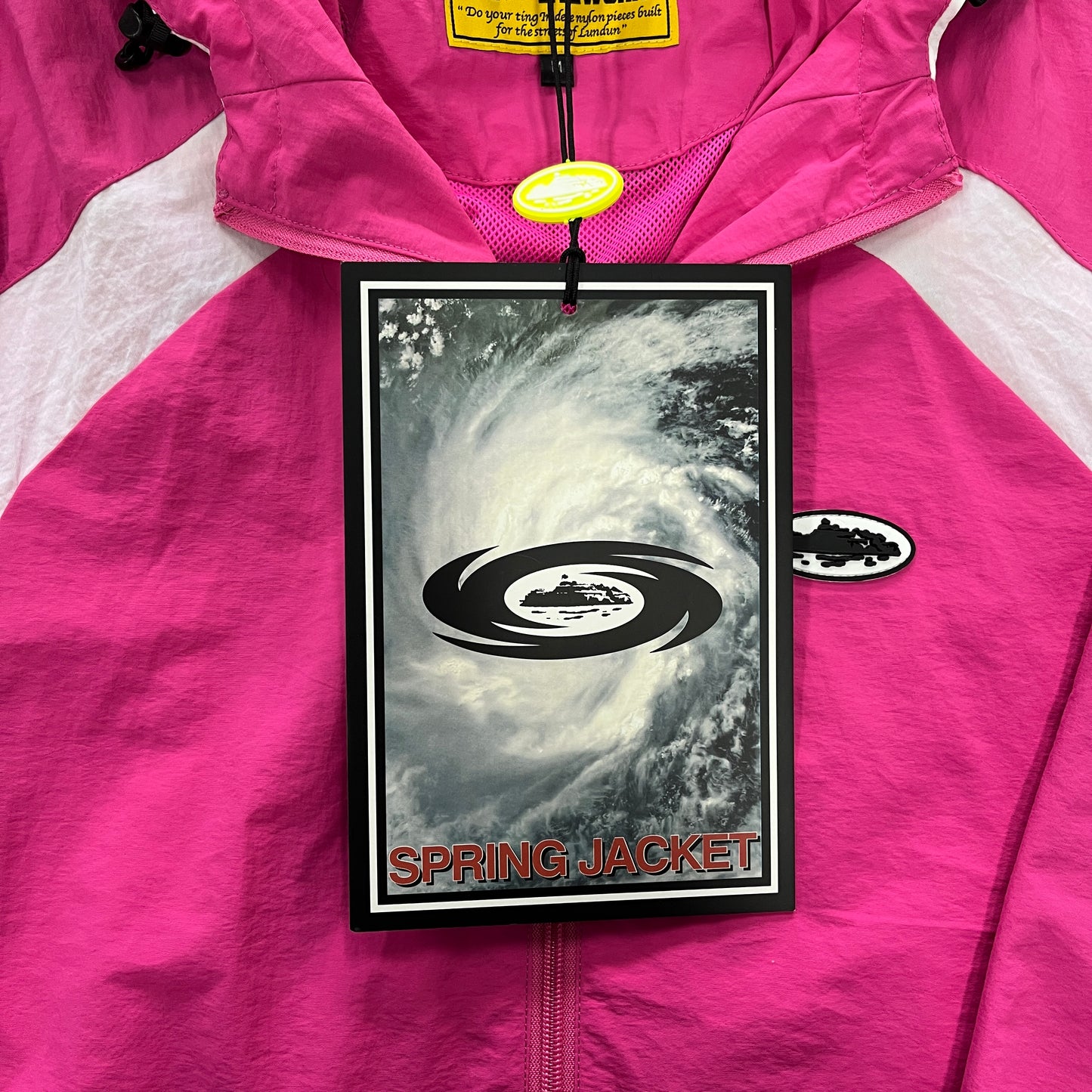 Crt*z Pink Windbreaker