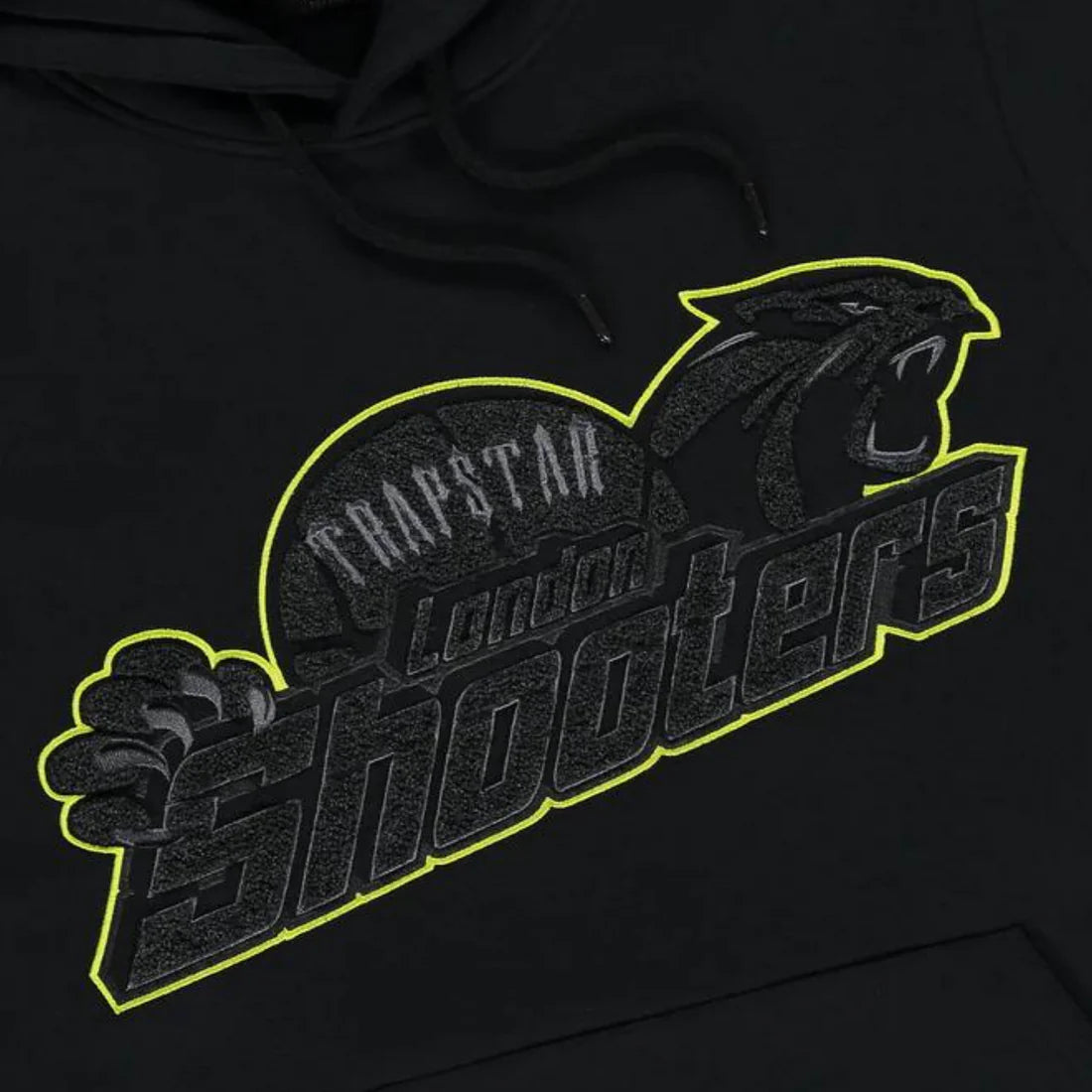 Trpstr Shooters Tracksuit - Black/Lime