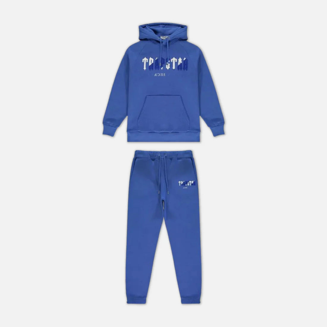 Trpstr Chenille Decoded Hooded Tracksuit - Blue