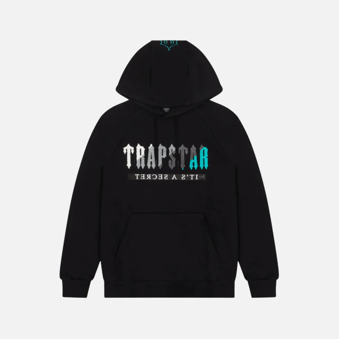 Trpstr Chenille Decoded 2.0 Hoodie Tracksuit - Black/Teal