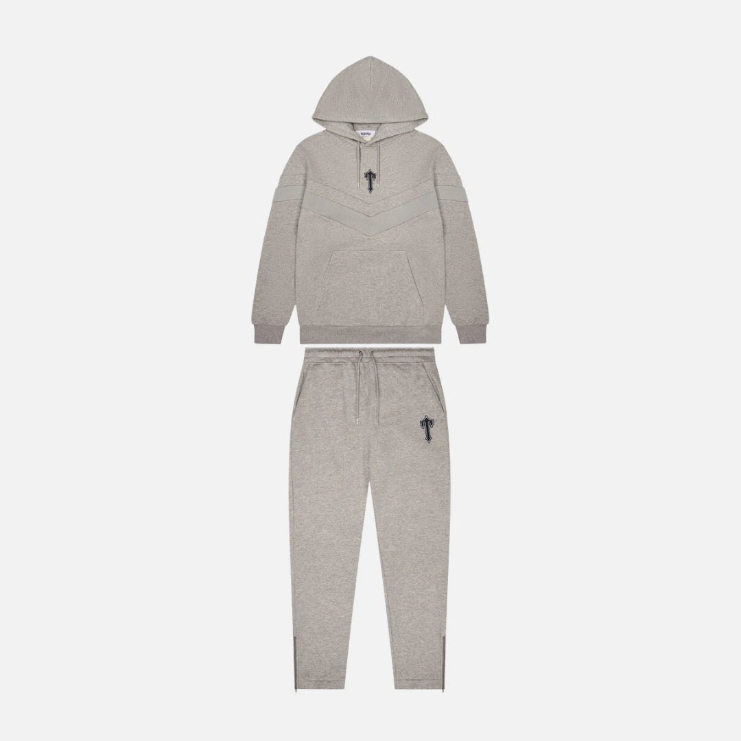 Trpstr V-Stripe Hooded Tracksuit - Grey