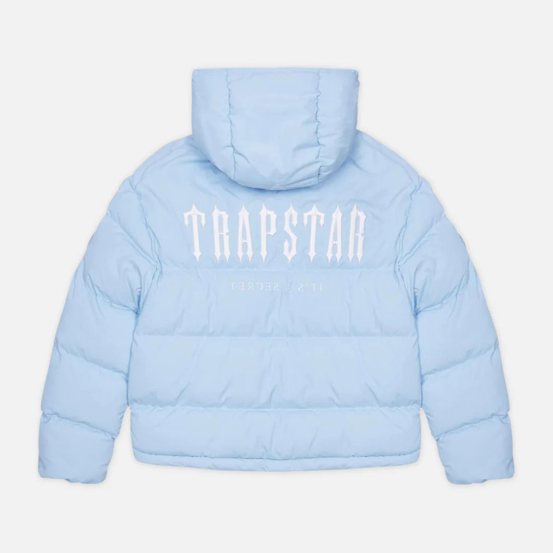 Trpstr Ice Blue Irongate Hooded Puffer Jacket 2.0