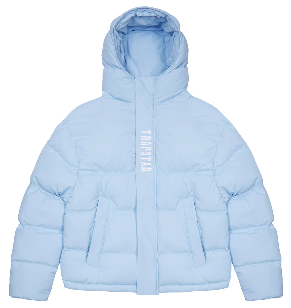 Trpstr Ice Blue Irongate Hooded Puffer Jacket 2.0