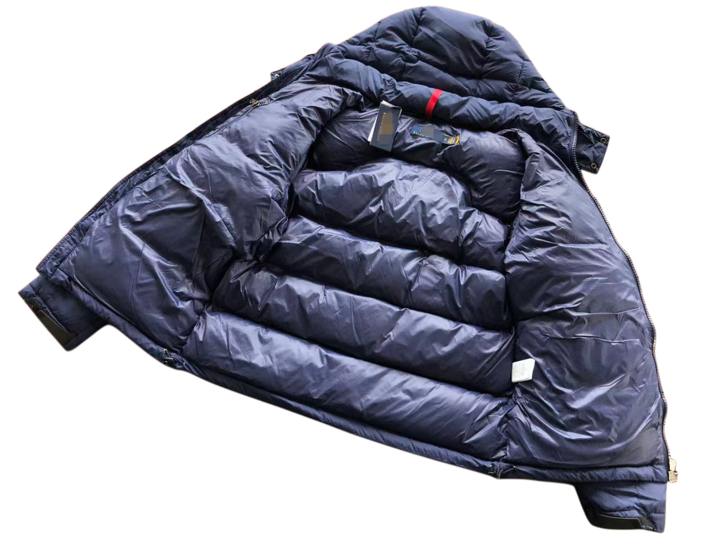 Mens Black/Blue Jacket - Polo