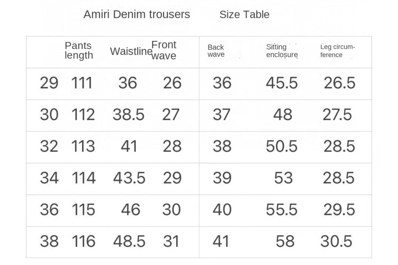 Men’s Jeans White - Am*ri