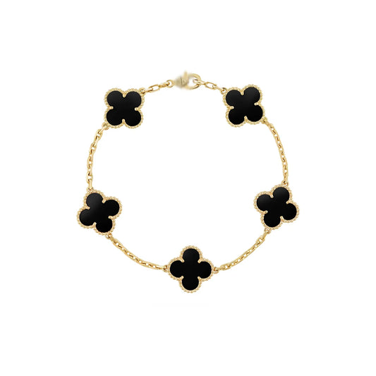 VCA Black/Gold Bracelet