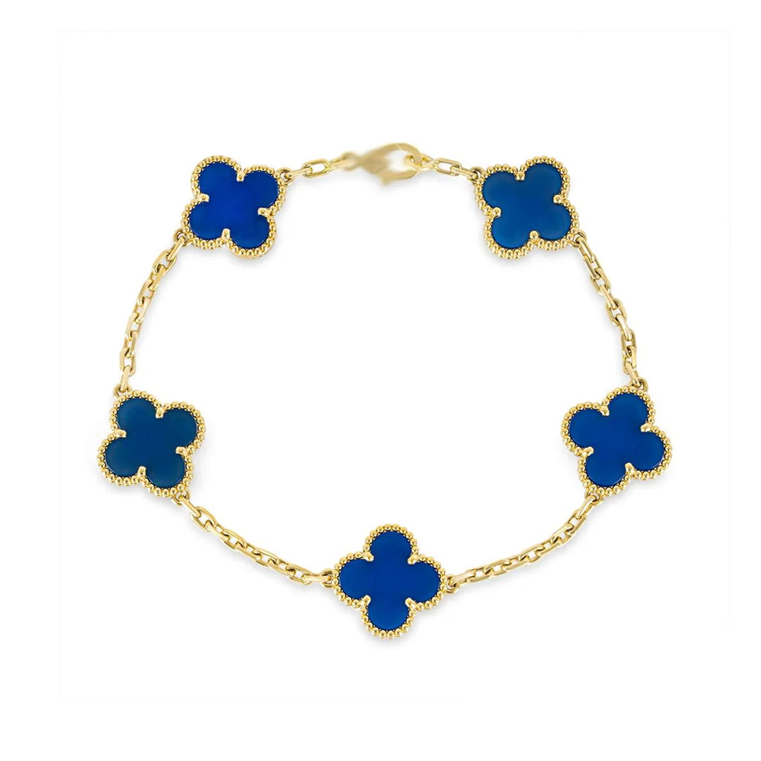 VCA Blue/Gold Bracelet