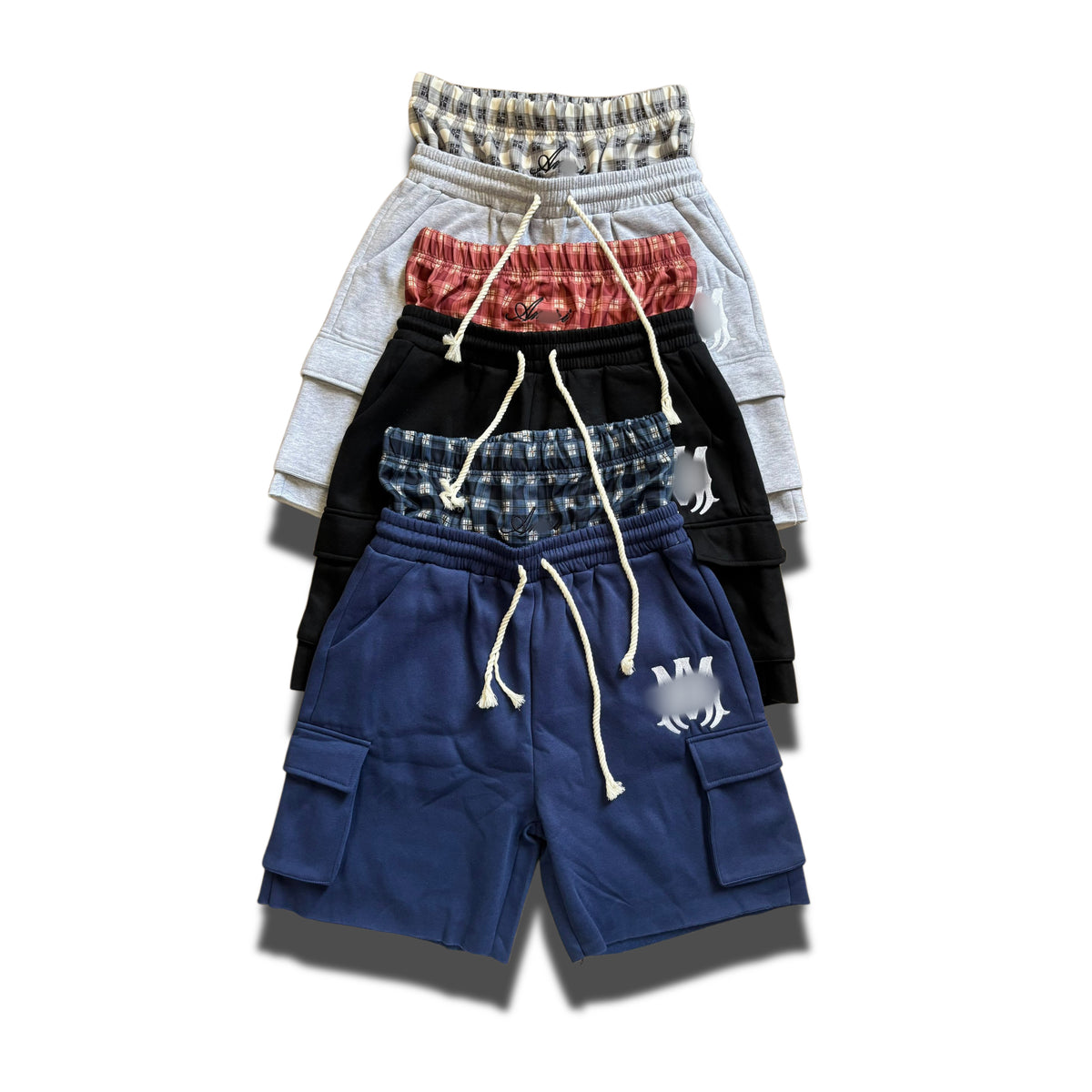 Mens Double Waist Shorts - Am*ri