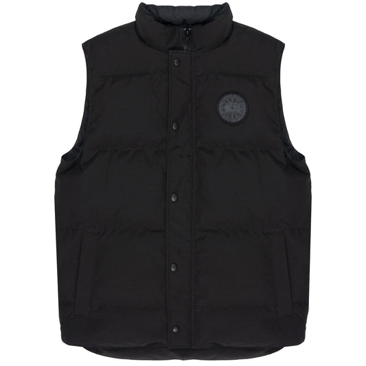 Mens Black Gilet Black Mark - “Goose”