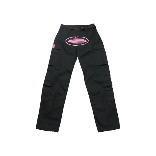 Crt*z Black/Pink Cargo Pants