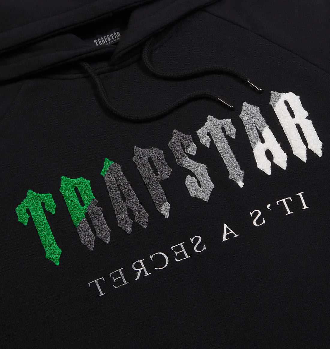 Trpstr Chenille Decoded Tracksuit - Black/Green