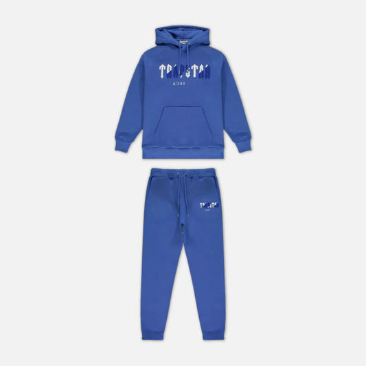 Trpstr Chenille Decoded Hooded Tracksuit - Blue