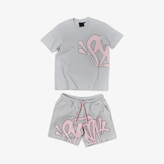 Syna Wrld set - Grey/Pink