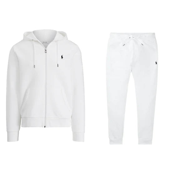 Polo Tracksuit - White