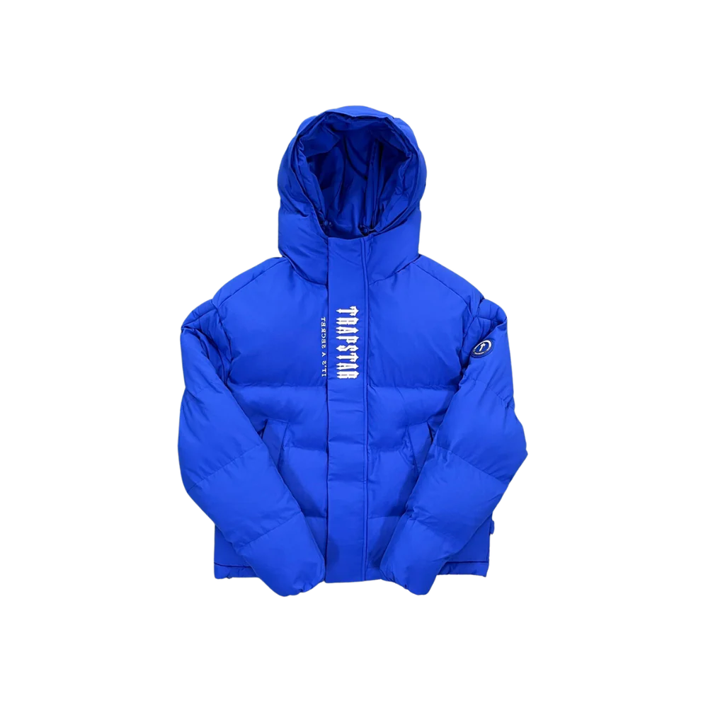 Trpstr Decoded Hooded Puffer Jacket 2.0 - Blue