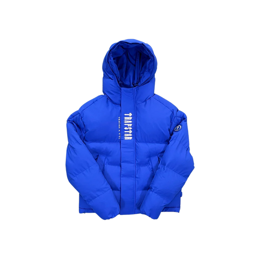 Trpstr Decoded Hooded Puffer Jacket 2.0 - Blue