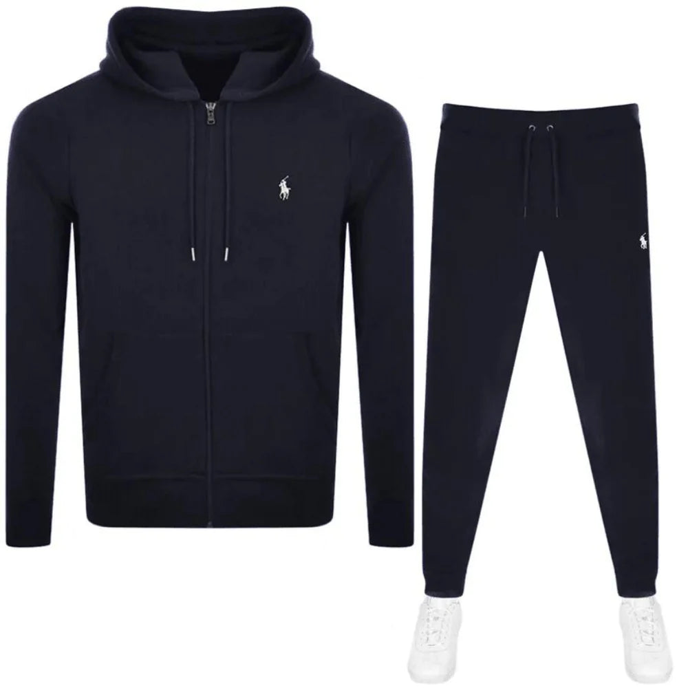 Polo Tracksuit - Navy