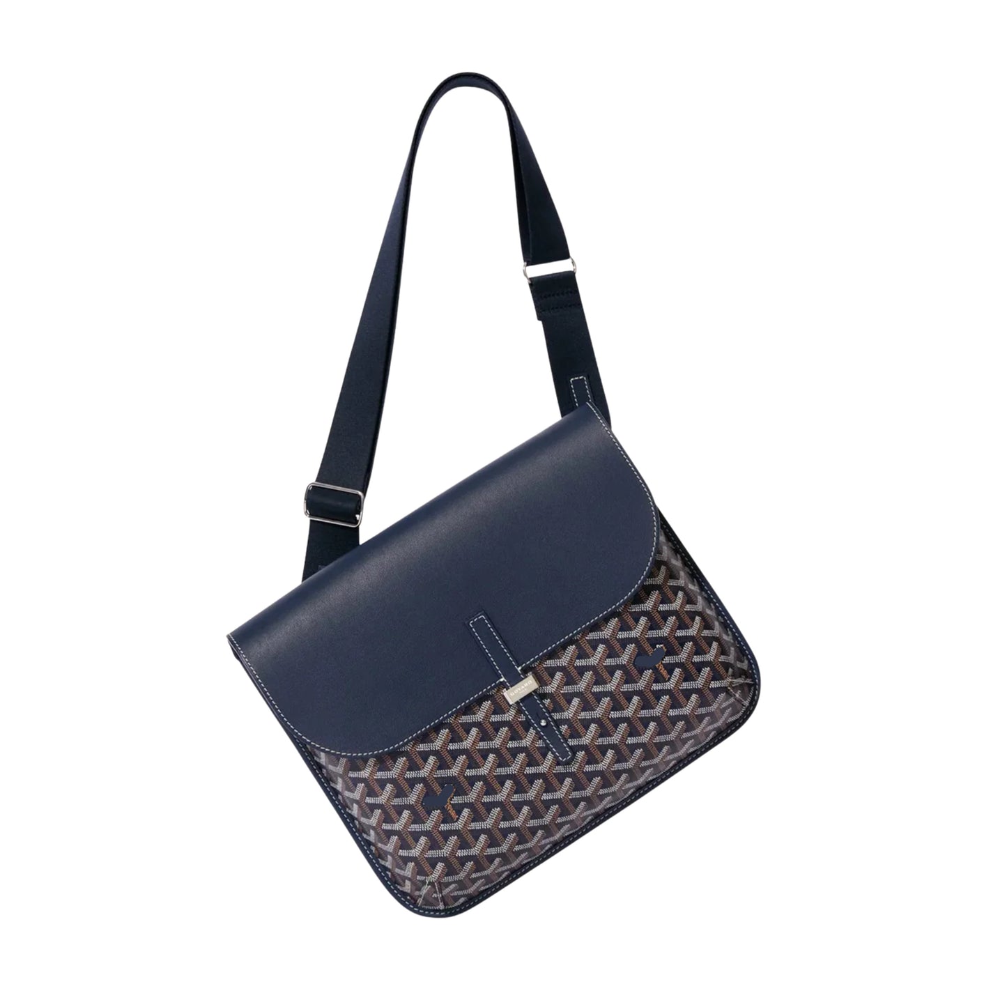 Men Coursier Messenger Bag - Navy
