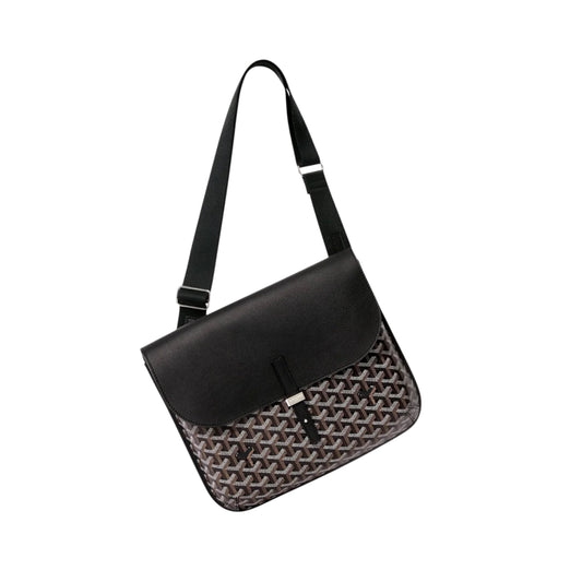 Men Coursier Messenger Bag - Black