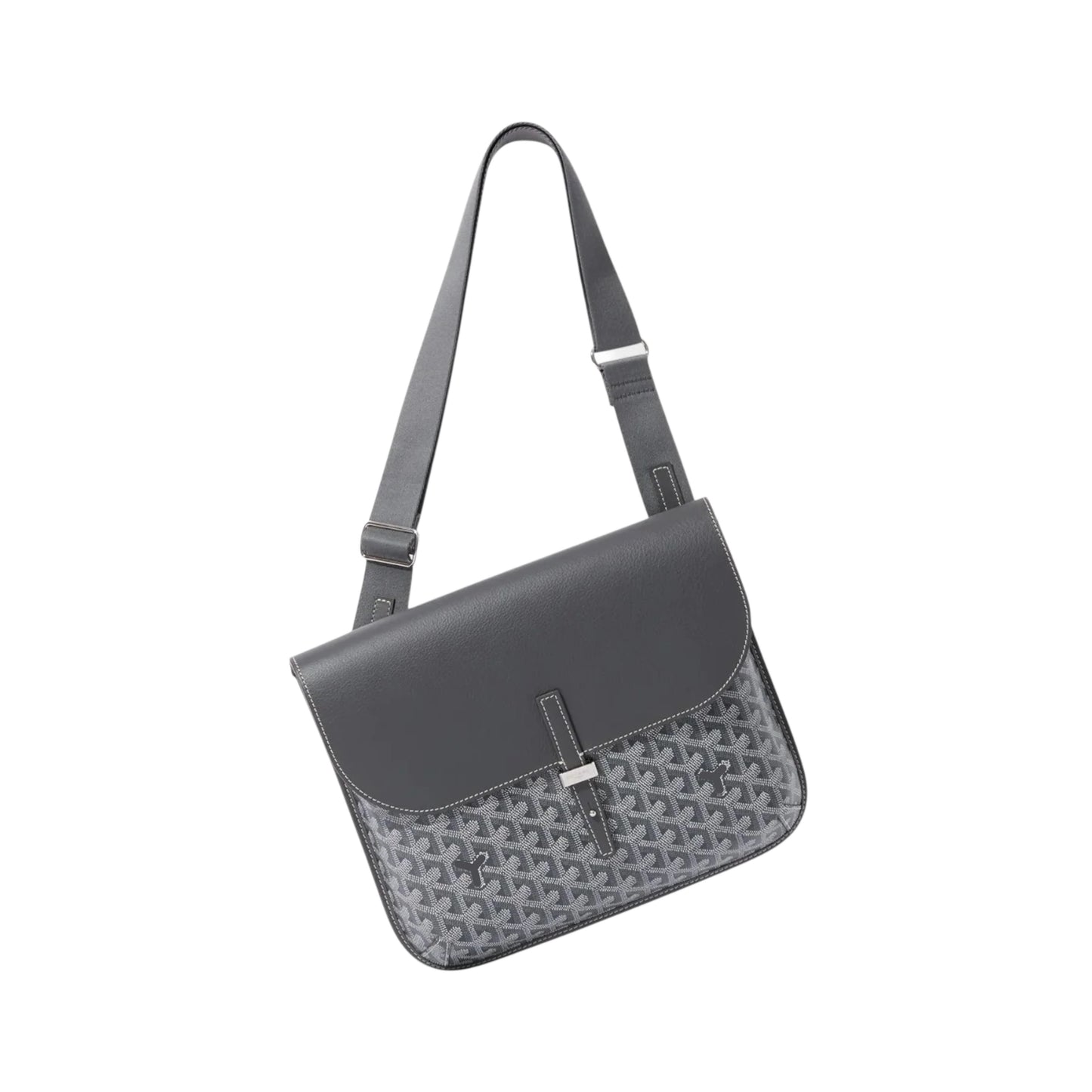 Men Coursier Messenger Bag - Gray