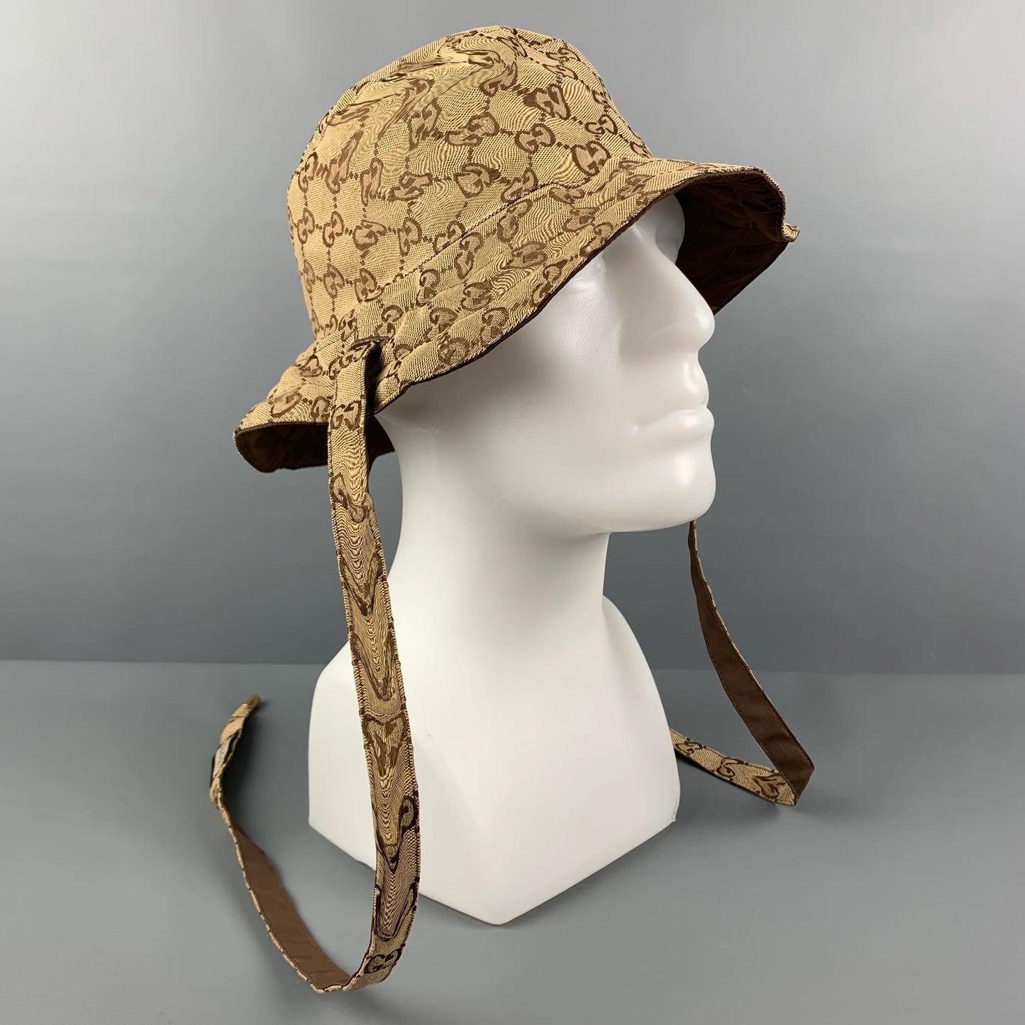 Reversible Bucket Hat - “GG”