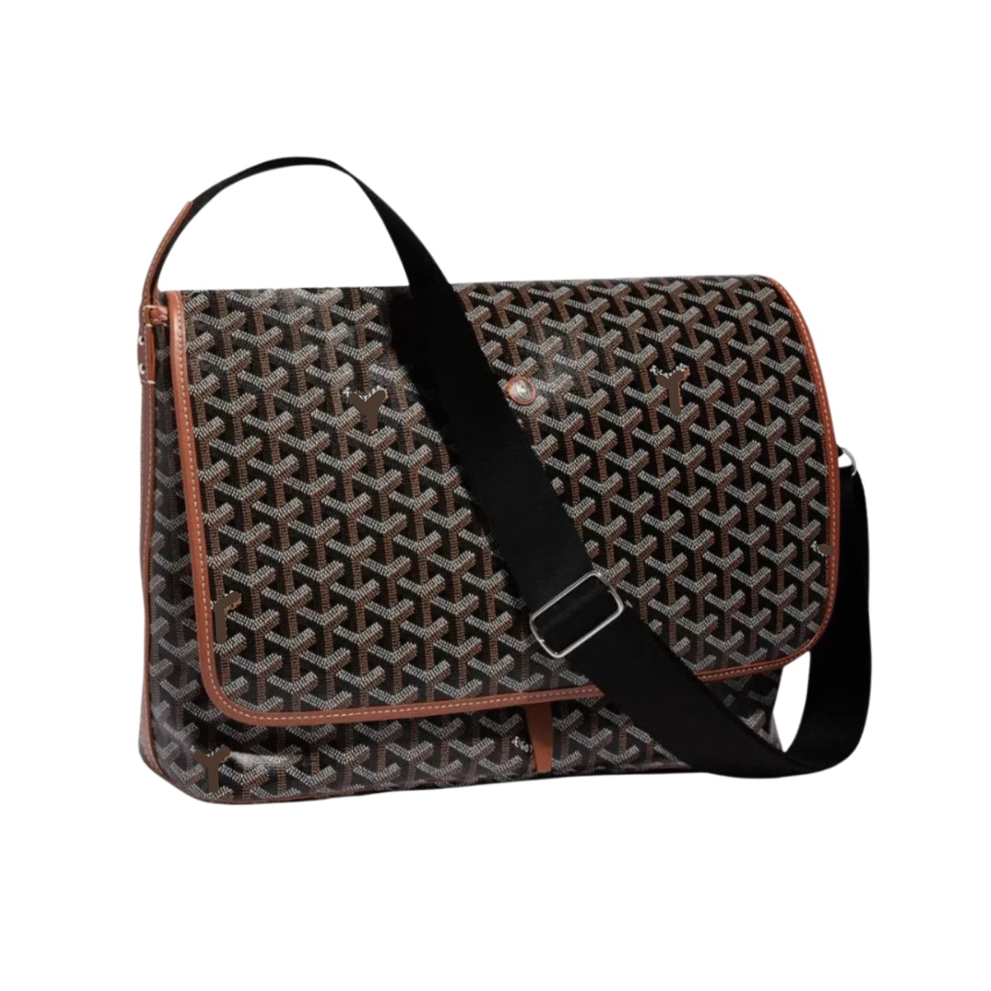 Mens Brown Capetien MM Messenger - “GY”