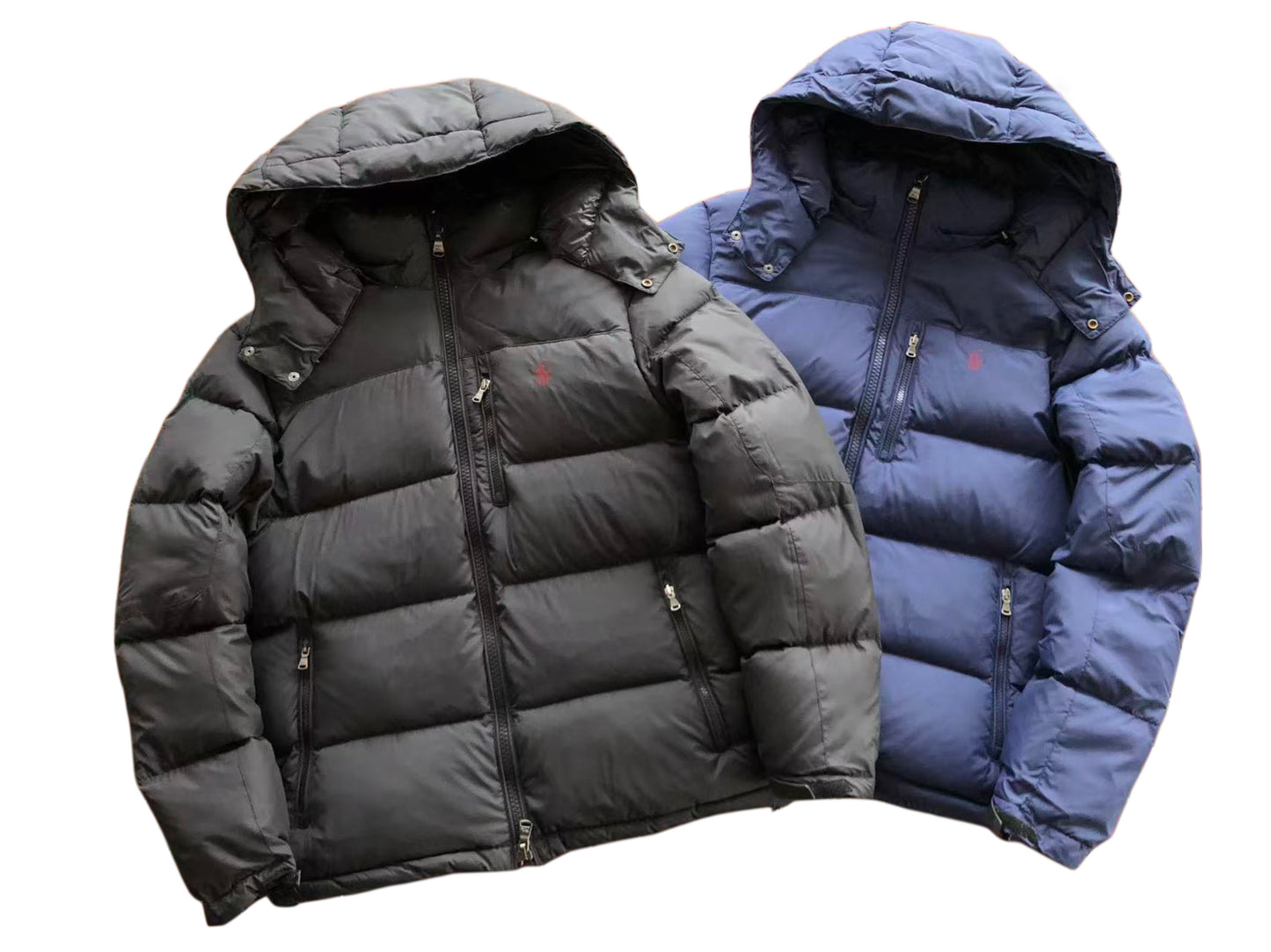 Mens Black/Blue Jacket - Polo